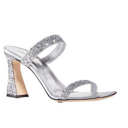 Giuseppe Zanotti: Серебристые туфли 