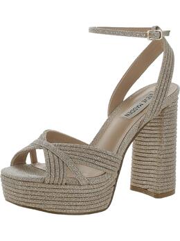 Steve Madden: Золотые босоножки 