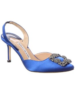 Manolo Blahnik: Синие туфли 