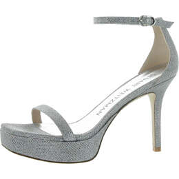 Stuart Weitzman: Серебристые сандалии 
