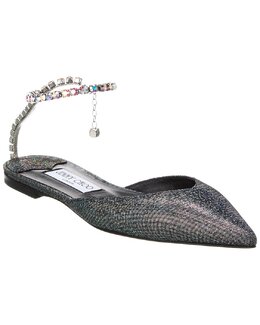 JIMMY CHOO: Серебристые туфли  Saeda