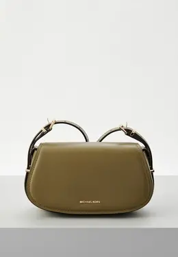 Michael Michael Kors: Сумка цвета хаки 