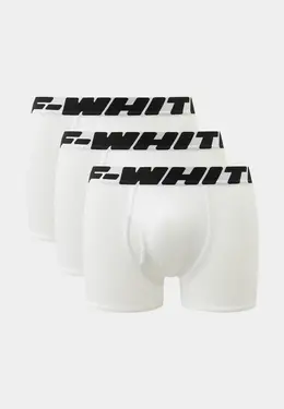 Off-White: Белые трусы 
