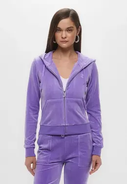 Juicy Couture: Фиолетовая толстовка 