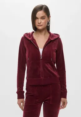 Juicy Couture: Бордовая толстовка 