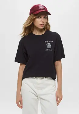 Sporty & Rich: Чёрная футболка 