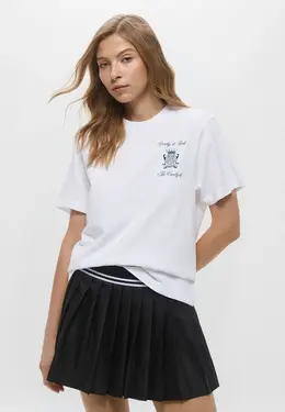 Sporty & Rich: Белая футболка 