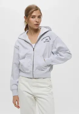 Sporty & Rich: Серая толстовка 