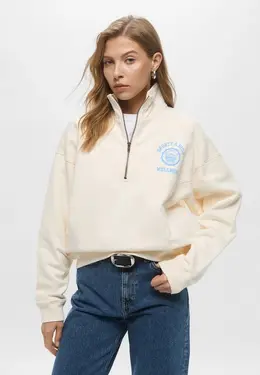 Sporty & Rich: Бежевая толстовка 