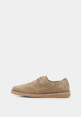 Fred Perry: Бежевые ботинки 