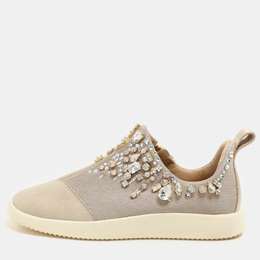Giuseppe Zanotti: Бежевые кроссовки  May London