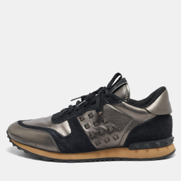Valentino: Чёрные кроссовки  Rockrunner