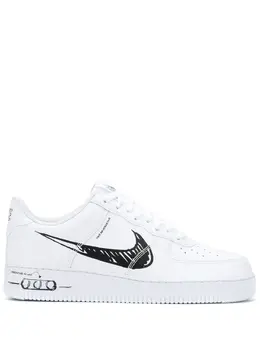 Nike: Белые кроссовки  Air Force 1 Low