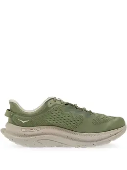 HOKA: Зелёные кроссовки 