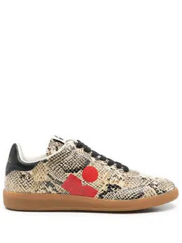 ISABEL MARANT: Бежевые кроссовки 