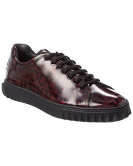 Salvatore Ferragamo: Красные кроссовки 