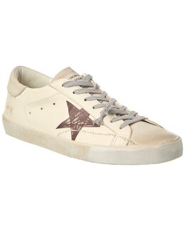 Golden Goose: Белые кроссовки  Superstar