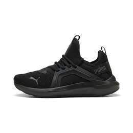 PUMA: Чёрные кроссовки  Enzo
