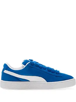 PUMA: Голубые кроссовки  Suede