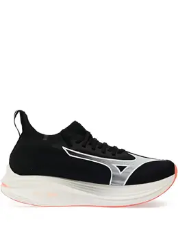 Mizuno: Чёрные кроссовки 