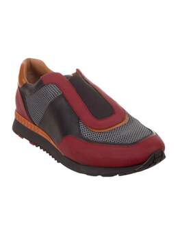 Bally: Красные кроссовки 