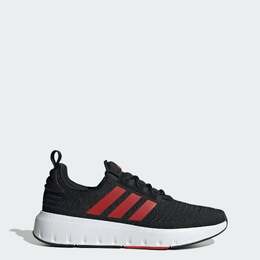 Adidas: Чёрные кроссовки  Swift Run