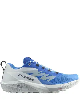 Salomon: Голубые кроссовки 