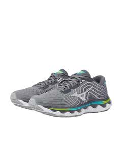 Mizuno: Серебристые кроссовки 
