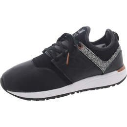 New Balance: Чёрные кроссовки 