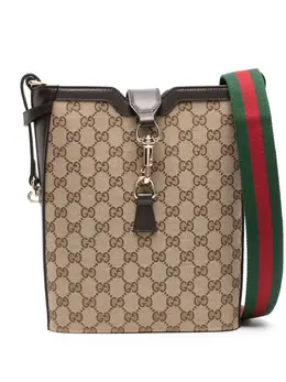 Gucci: Коричневая сумка  GG
