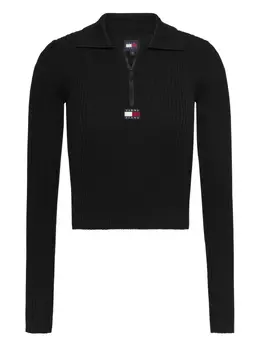 Tommy Hilfiger: Чёрный свитер 
