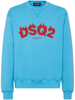 DSQUARED2: Свитшот с принтом 