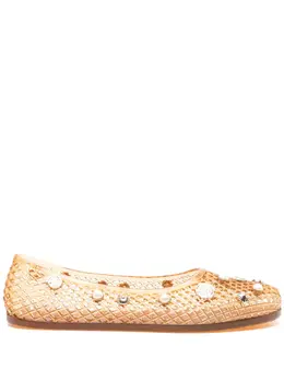 Ancient Greek Sandals: Коричневые балетки 