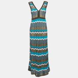 M Missoni: Голубое платье 
