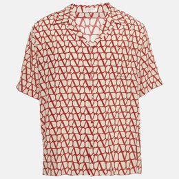 Valentino: Бежевая рубашка 