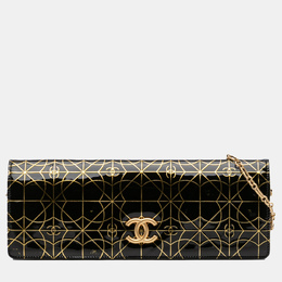 Chanel: Чёрный клатч 