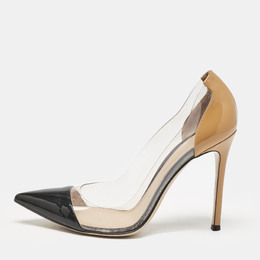 Gianvito Rossi: Чёрные туфли  Plexi