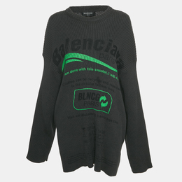 Balenciaga: Трикотажный свитер 