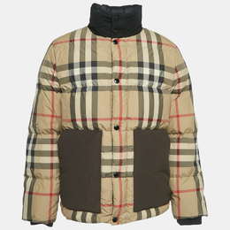 Burberry: Бежевая куртка 