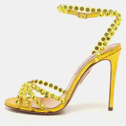 Aquazzura: Зелёные сандалии  Tequila