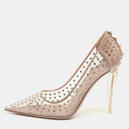 Valentino: Прозрачные туфли  Rockstud