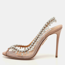 Aquazzura: Прозрачные туфли  Temptation