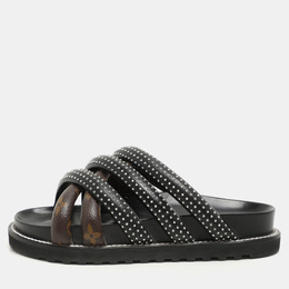 Louis Vuitton: Чёрные сандалии 