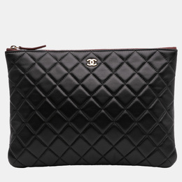 Chanel: Чёрный клатч 