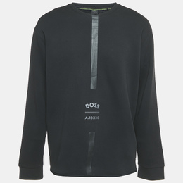Boss By Hugo Boss: Чёрная футболка 