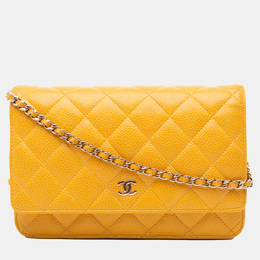 Chanel: Жёлтый кошелёк 