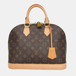 Louis Vuitton: Коричневая сумка 