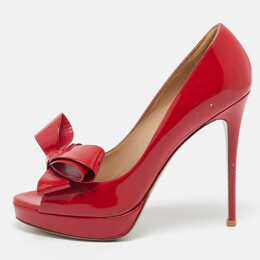 Valentino: Красные босоножки 