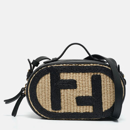 Fendi: Чёрная сумка через плечо  FF