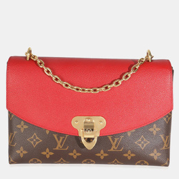 Louis Vuitton: Коричневая сумка 